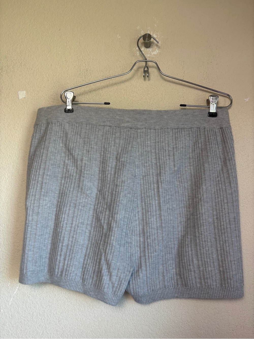 NWT Cupcakes & Cashmere 3 Piece Gray Ribbed Loungewear Set XL - Picture 8 of 13
